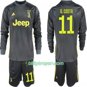 Billige Fotballdrakter Juventus D. Costa 11 Barn Tredjedraktsett 2018/19 Langermet